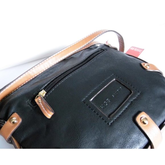 KGB Shoulder bag Black crossbody purse NWT - Picture 7 of 7